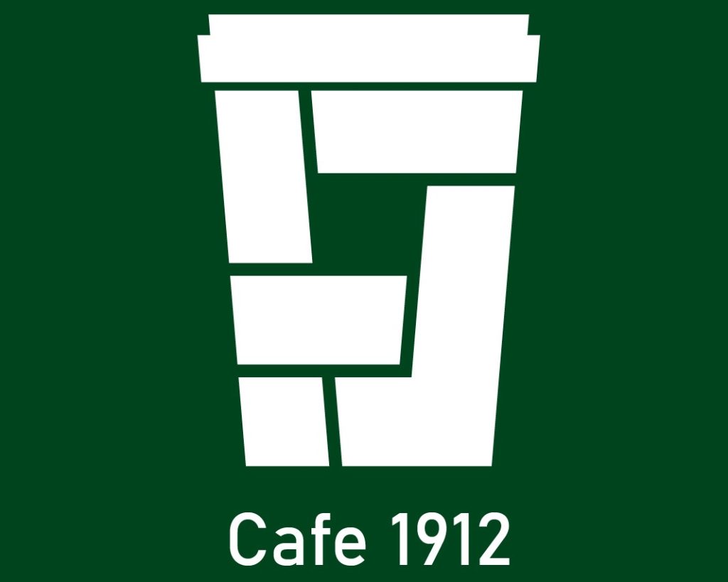 loogo cafe 1912 hijau putih